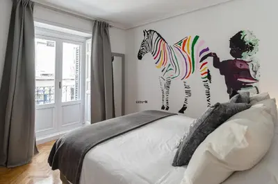 Cama o camas de una habitación en groups ART-POP, by MONARO*****