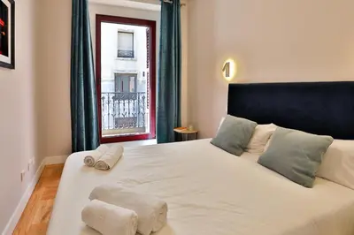 Cama o camas de una habitación en Gran Vía. Salud. Puerta del Sol. Callao.