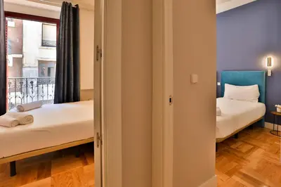 Cama o camas de una habitación en Gran Vía. Salud. Puerta del Sol. Callao.