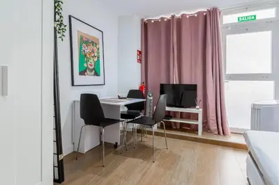 Zona de estar de ApartEasy - Goya Ground Floor Studio