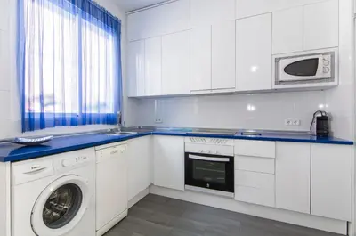 Una cocina o zona de cocina en FANTÁSTICO APARTAMENTO MADRID RIÓ-PUERTA DEL ÁNGEL