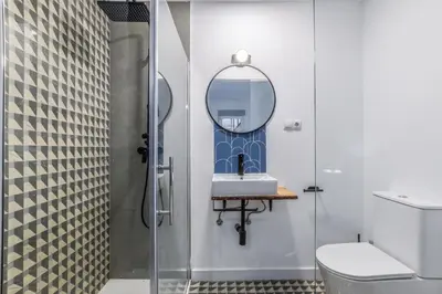 Un baño de MyHouseSpain - Moderno apartamento ubicación inmejorable Madrid