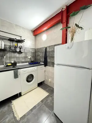 Una cocina o zona de cocina en Estudio Caravaca Temporal