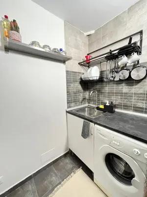 Una cocina o zona de cocina en Estudio Caravaca Temporal