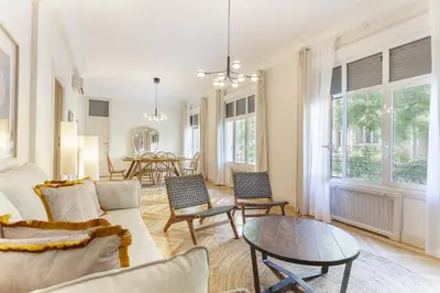 Zona de estar de Apartamento Retiro Place en Madrid