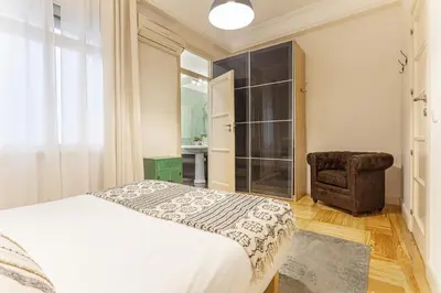 Cama o camas de una habitación en Apartamento Retiro Place en Madrid