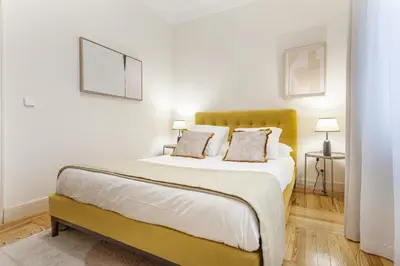 Cama o camas de una habitación en Apartamento Retiro Place en Madrid