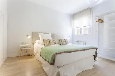 Cama o camas de una habitación en Apartamento Malasaña Terrace en Madrid