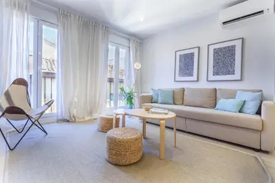 Zona de estar de Apartamento Malasaña Terrace en Madrid