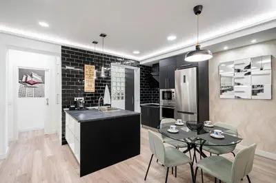 Una cocina o zona de cocina en Noviciado Apartment