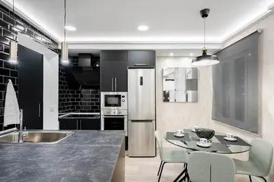 Una cocina o zona de cocina en Noviciado Apartment
