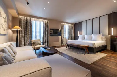 Cama o camas de una habitación en Hotel Villa Real, a member of Preferred Hotels & Resorts