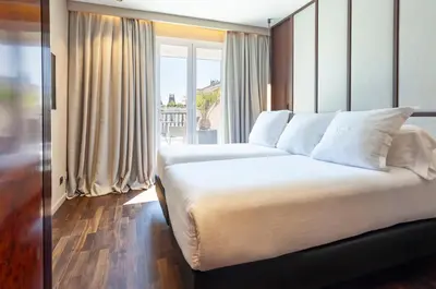 Cama o camas de una habitación en Hotel Villa Real, a member of Preferred Hotels & Resorts