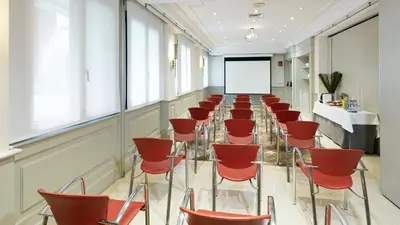 Zona business o sala de conferencias en Sercotel Gran Hotel Conde Duque