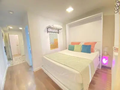 Cama o camas de una habitación en Apartamento delux