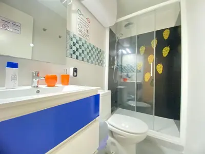 Un baño de Apartamento delux