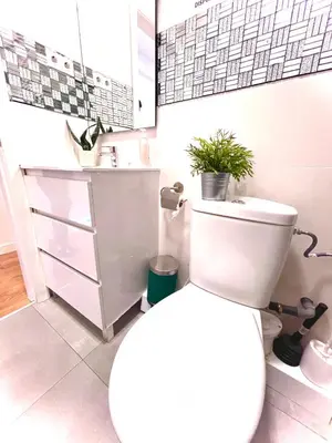 Un baño de Apartamento delux
