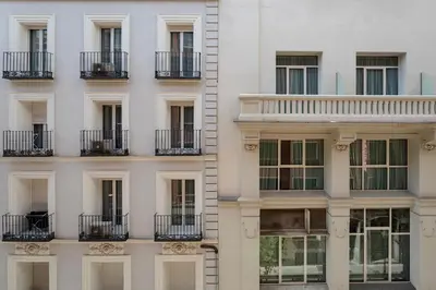 Un balcón o terraza de Petit Palace Cliper-Gran Vía