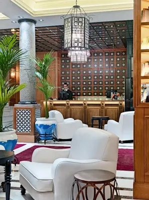Zona de estar de Boutique Hotel H10 Villa de la Reina