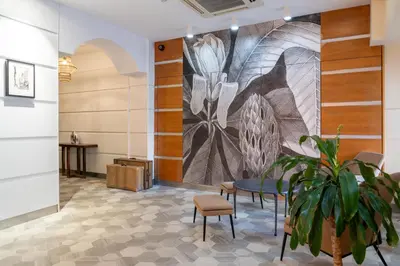 Zona de estar de Ateneo Puerta del Sol