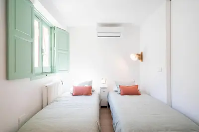 Cama o camas de una habitación en Ever House - Atocha1 Superb-Location