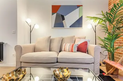 Zona de estar de 4 Ways en Madrid
