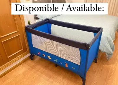 Cama o camas de una habitación en Apartamento grande, 2 dormitorios, garaje gratis
