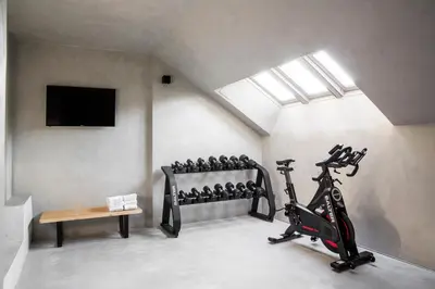 Gimnasio o instalaciones de fitness de Hotel Urban, a Small Luxury Hotel of the World