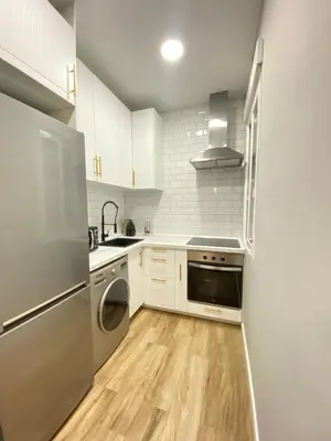 Una cocina o zona de cocina en Piso Lacy Ile Temporal