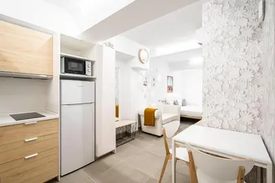 Una cocina o zona de cocina en Dobo Madrid ANR2