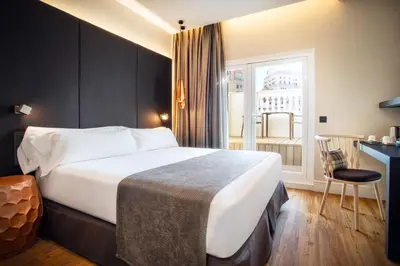 Cama o camas de una habitación en Catalonia Gran Vía Madrid