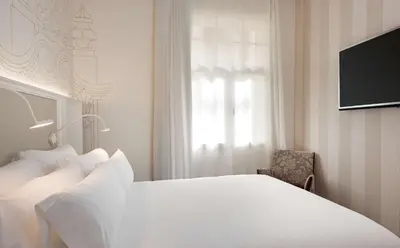 Cama o camas de una habitación en NH Collection Madrid Abascal