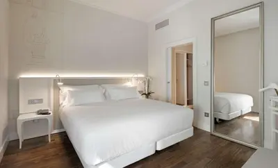 Cama o camas de una habitación en NH Collection Madrid Abascal