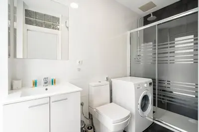 Un baño de Quiet and cosy flat in N. Salamanca