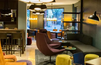Zona de estar de Leonardo Boutique Hotel Madrid
