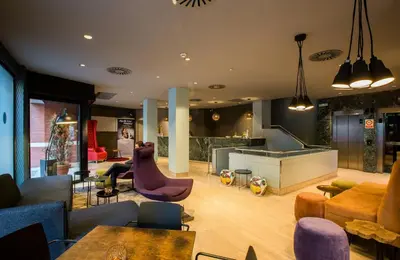 Una cocina o zona de cocina en Leonardo Boutique Hotel Madrid