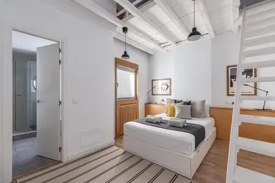 Cama o camas de una habitación en Waou Justicia I - Alquiler Corta Duración
