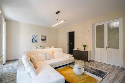 Zona de estar de Spectacular flat in Fuencarral/Gran Via