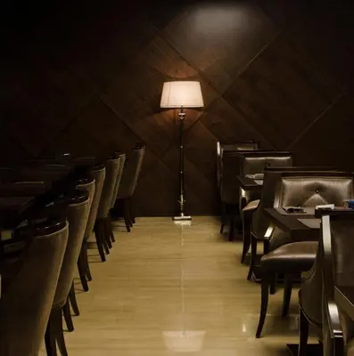 Zona de estar de Claridge Madrid