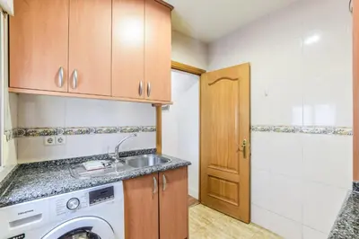 Una cocina o zona de cocina en Retiro VIII - Estilo urbano en el corazón de Madrid