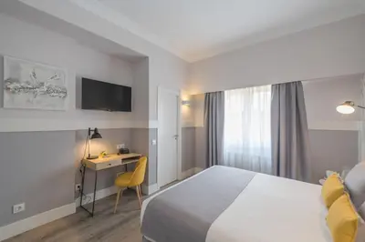 Cama o camas de una habitación en BYPILLOW Velázquez 45