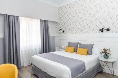 Cama o camas de una habitación en BYPILLOW Velázquez 45