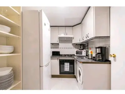 Una cocina o zona de cocina en Apartamento en el centro de Madrid (chueca)
