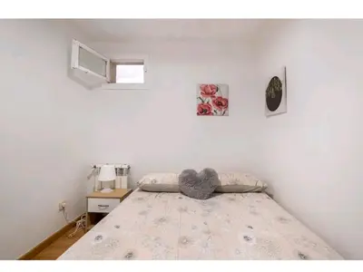 Cama o camas de una habitación en Apartamento en el centro de Madrid (chueca)