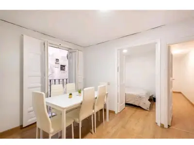 Zona de estar de Apartamento en el centro de Madrid (chueca)