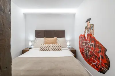 Cama o camas de una habitación en The HEART of the CITY, SOL, by MONARO*****