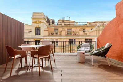 Un balcón o terraza de Petit Palace Puerta del Sol