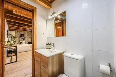 Un baño de Apartamento Plaza de España 11