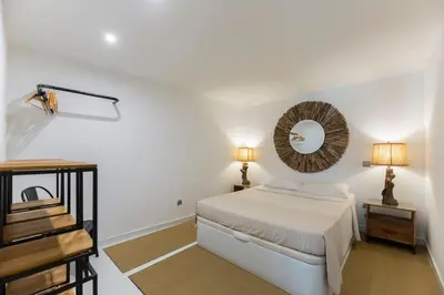 Cama o camas de una habitación en AmazINN Boutique Madrid Malasaña
