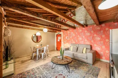 Zona de estar de Apartamento Plaza de España